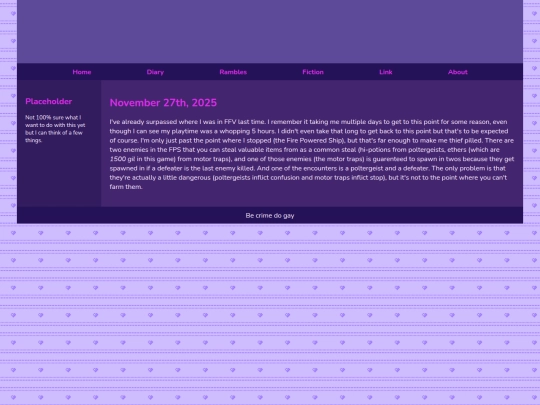 Diary/November 2025/November_27th_2025 screenshot