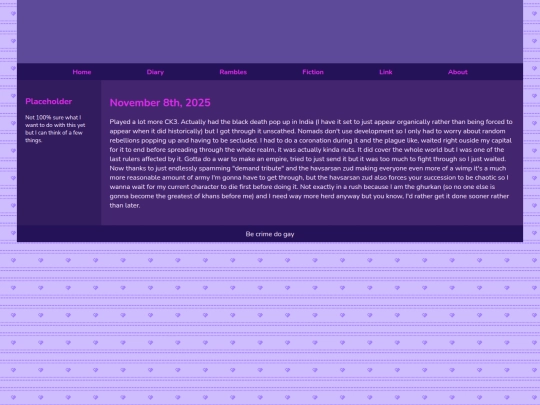 Diary/November 2025/November_8th_2025 screenshot