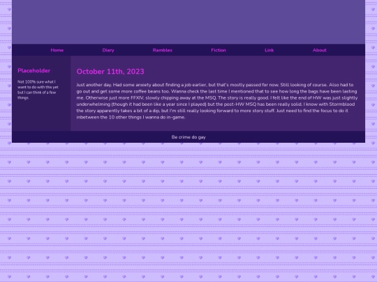 Diary/October 2023/October_11th_2023 screenshot