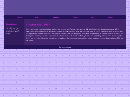 Diary/October 2023/October_14th_2023 screenshot