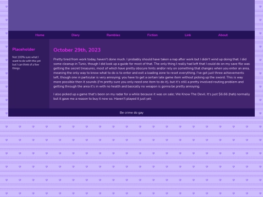 Diary/October 2023/October_29th_2023 screenshot