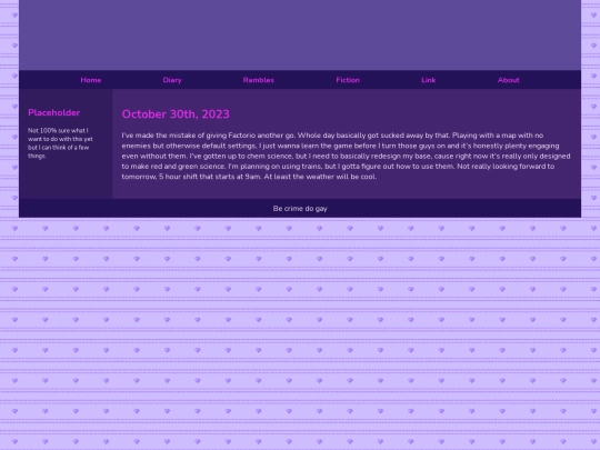Diary/October 2023/October_30th_2023 screenshot