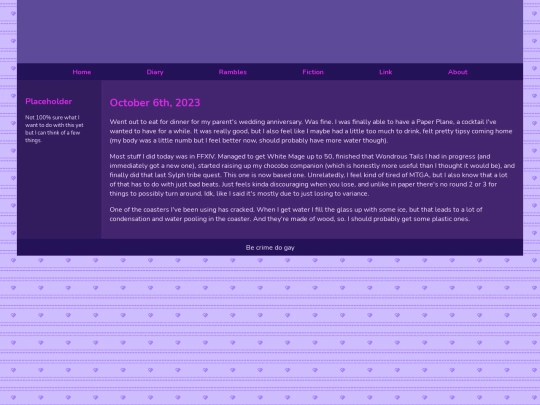 Diary/October 2023/October_6th_2023 screenshot