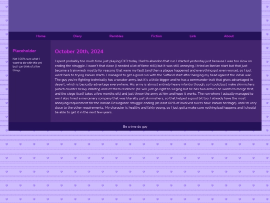Diary/October 2024/October_20th_2024 screenshot