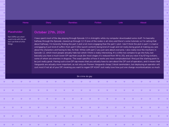 Diary/October 2024/October_27th_2024 screenshot