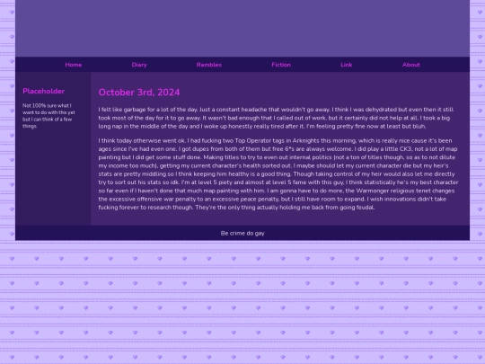 Diary/October 2024/October_3rd_2024 screenshot