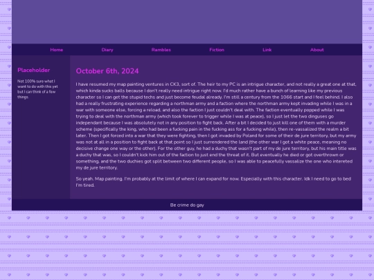 Diary/October 2024/October_6th_2024 screenshot