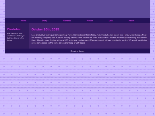 Diary/October 2025/October_10th_2025 screenshot