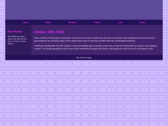Diary/October 2025/October_20th_2025 screenshot