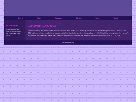 Diary/September 2023/September_10th_2023 screenshot