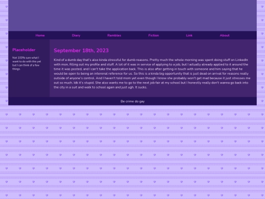 Diary/September 2023/September_18th_2023 screenshot
