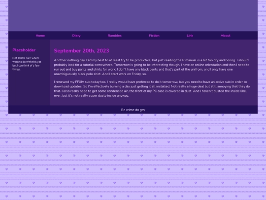 Diary/September 2023/September_20th_2023 screenshot