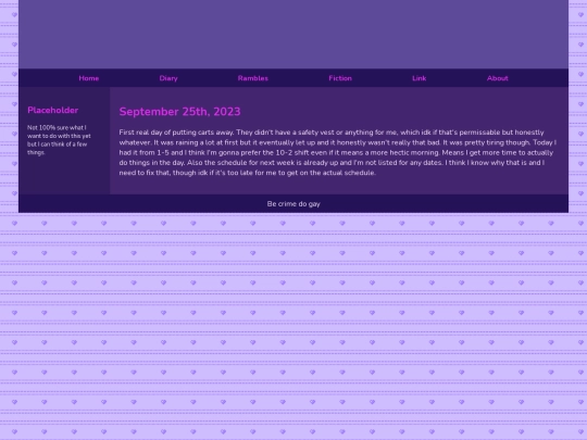 Diary/September 2023/September_25th_2023 screenshot