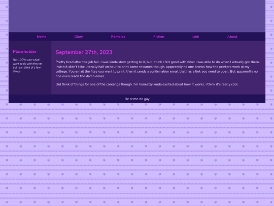 Diary/September 2023/September_27th_2023 screenshot