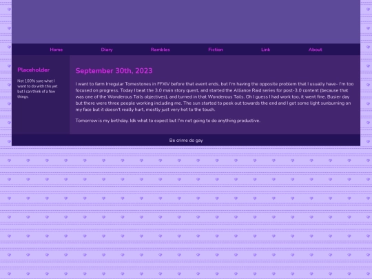 Diary/September 2023/September_30th_2023 screenshot