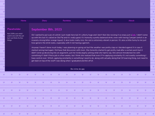 Diary/September 2023/September_8th_2023 screenshot