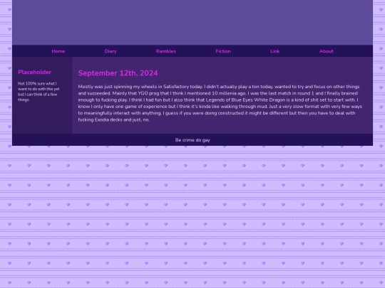Diary/September 2024/September_12th_2024 screenshot