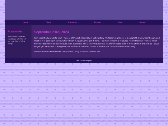 Diary/September 2024/September_23rd_2024 screenshot
