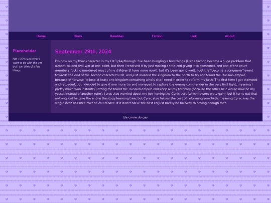 Diary/September 2024/September_29th_2024 screenshot