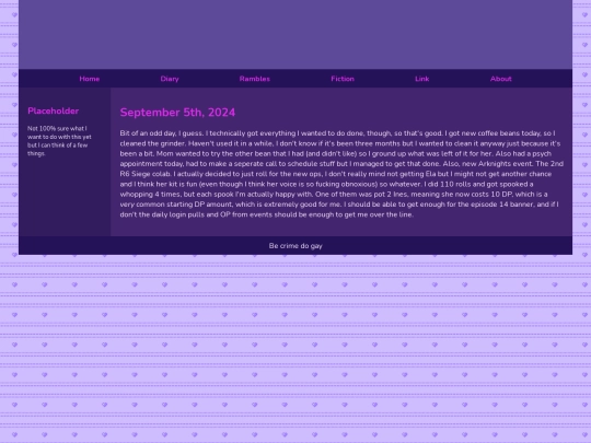 Diary/September 2024/September_5th_2024 screenshot