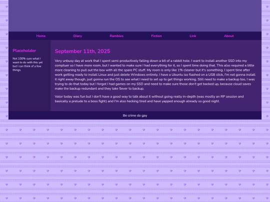 Diary/September 2025/September_11th_2025 screenshot