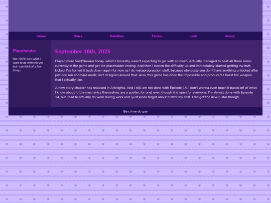 Diary/September 2025/September_16th_2025 screenshot