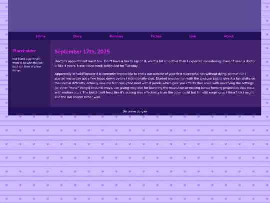 Diary/September 2025/September_17th_2025 screenshot