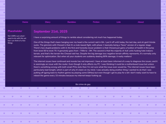 Diary/September 2025/September_21st_2025 screenshot