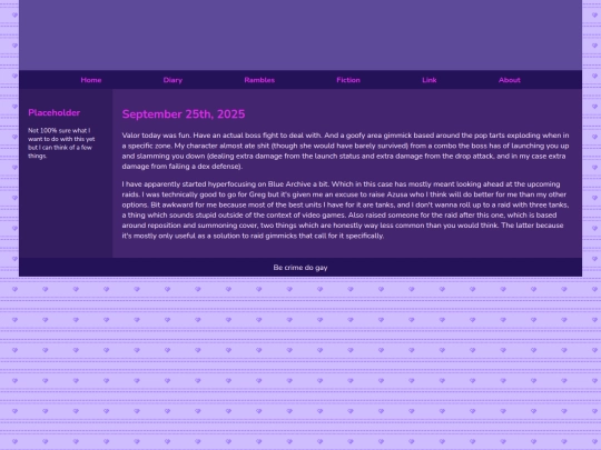 Diary/September 2025/September_25th_2025 screenshot