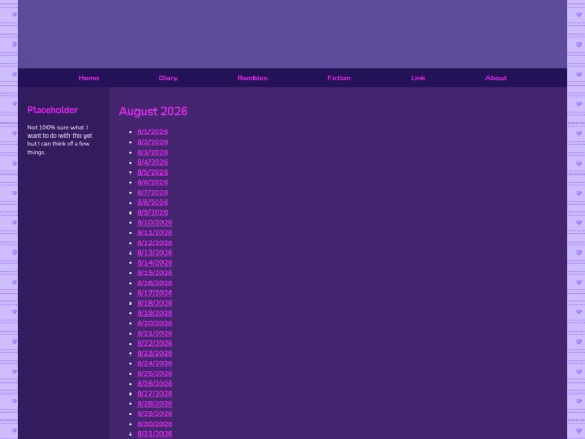 Diary/august_2026_diary screenshot