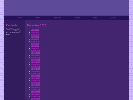 Diary/december_2025_diary screenshot