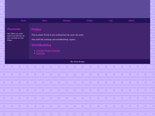 Fiction/Fiction_Landing screenshot