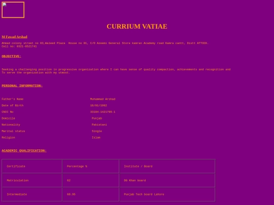 cv screenshot