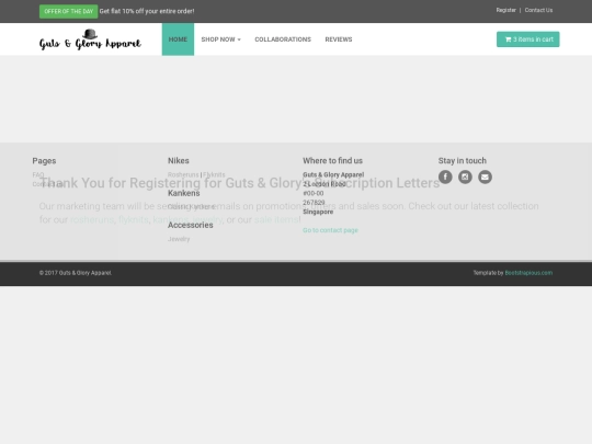 registerthanks screenshot