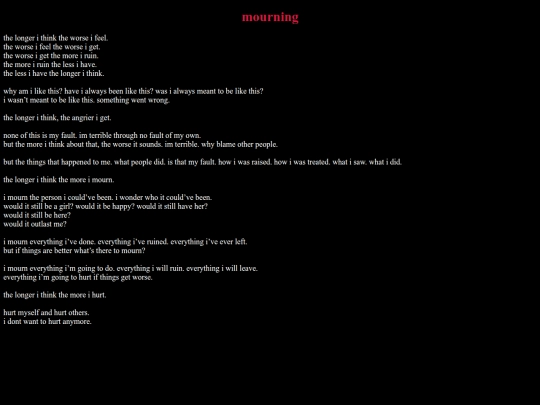 mourning screenshot