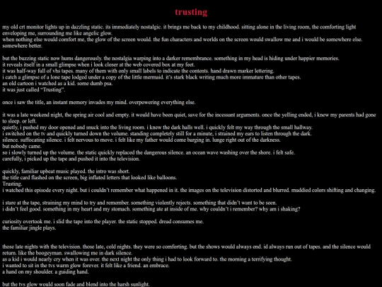 trusting screenshot