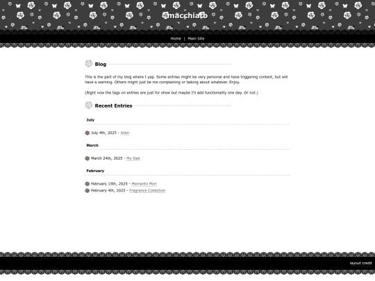 blog screenshot
