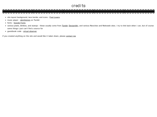 credits screenshot