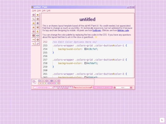 layouts/untitled screenshot