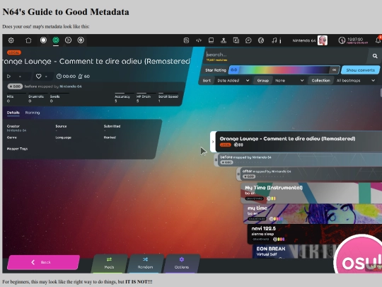 metaguide screenshot