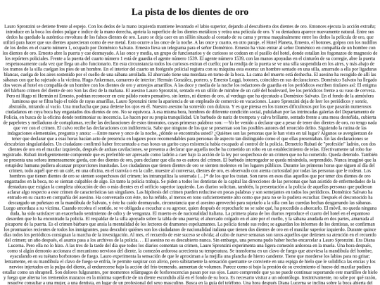 lapistadelosdientesdeoro screenshot