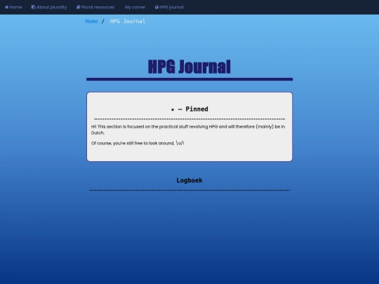 hpgjournal screenshot