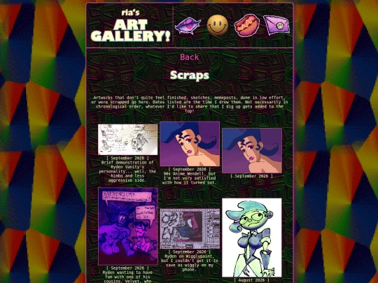 artgallery/gallery/scraps screenshot