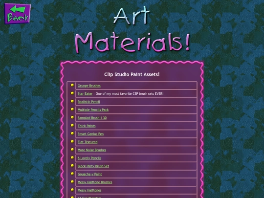 artmaterials screenshot