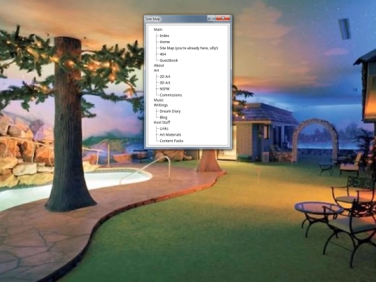 sitemap screenshot