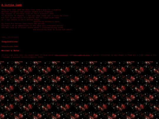 poetriesfile/alittlelamb screenshot