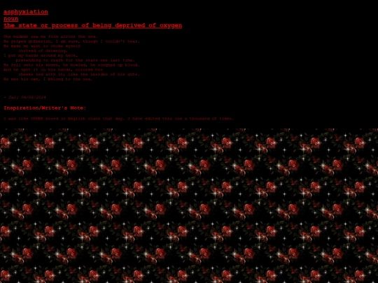 poetriesfile/asphyxiation screenshot