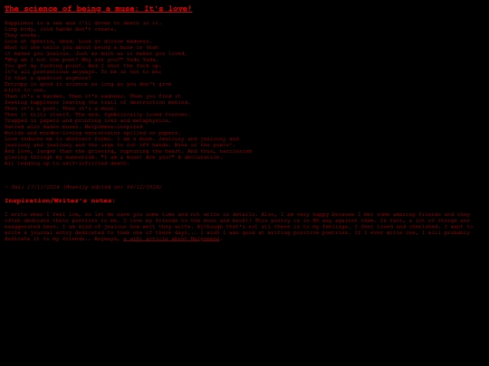 poetriesfile/muse screenshot