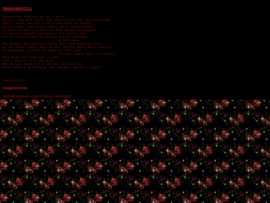 poetriesfile/saprophytic screenshot