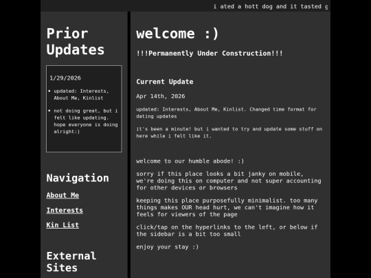 welcome screenshot